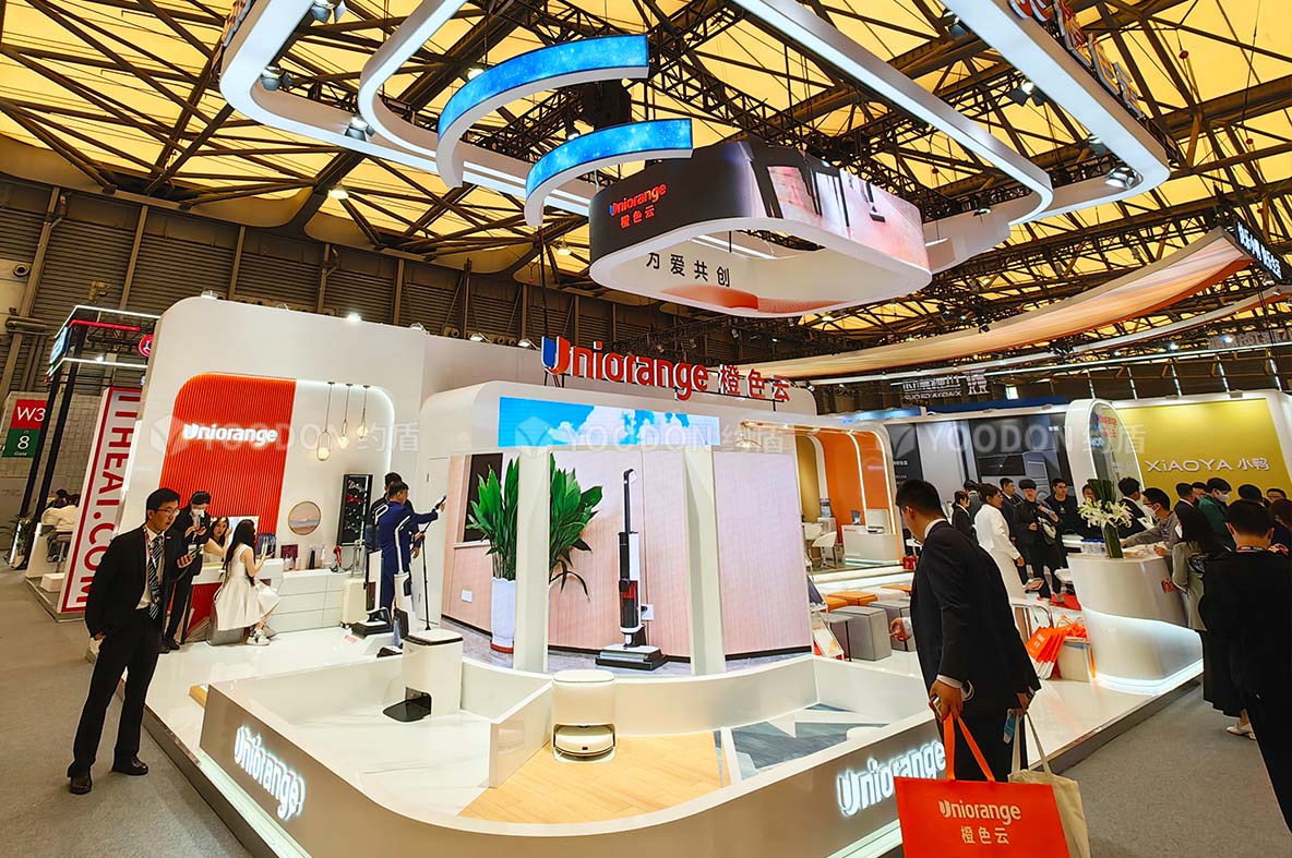 电子消费品展搭建